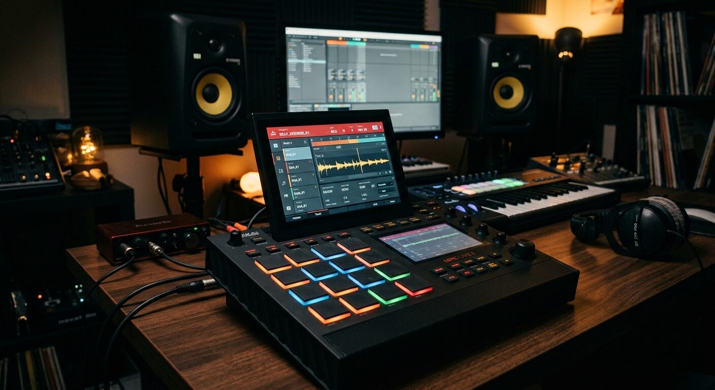 MidnightKtchn's home studio setup